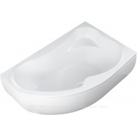 Ванна акриловая Aquanet Capri 160x100 R правосторонняя с каркасом и сливом-переливом 00205386