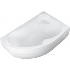 Ванна акриловая Aquanet Capri 160x100 R правосторонняя с каркасом и сливом-переливом 00205386