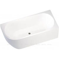 Ванна акриловая Aquanet Family Elegant B 1800x800 мм со сливом-переливом белый глянец 3806-N-GW