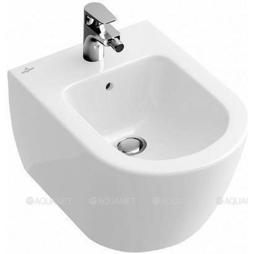 Биде подвесное Villeroy & Boch SUBWAY 2.0 375x565 мм 54000001