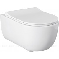 Унитаз подвесной Allen Brau PRIORITY 1 Rimless без сиденья 545x360 мм 4.31001.20