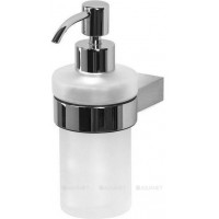 Дозатор для мыла Aquanet 5681-1 стекло с держателем хром 5681-1