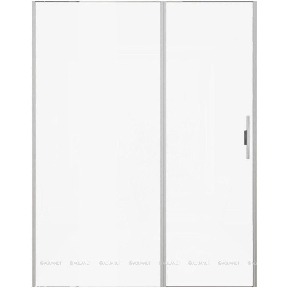 Душевая дверь Allen Brau Priority 1600 мм стекло Optiwhite брашированный алюминий 3.31038.BA