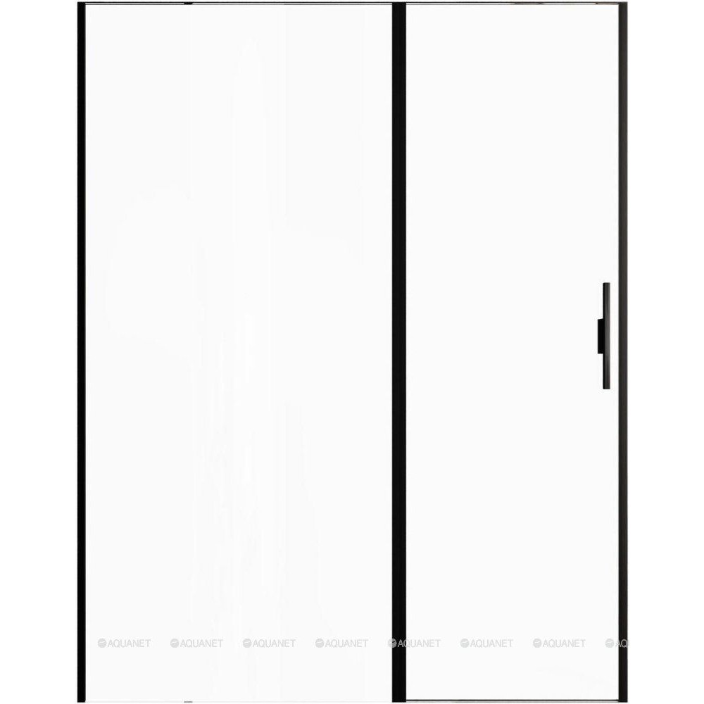 Душевая дверь Allen Brau Priority 1600 мм стекло Optiwhite черный брашированный алюминий 3.31039.BBA