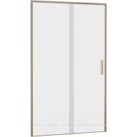 Душевая дверь в нишу Aquanet Pleasure Evo 1200 мм золотой никель Easy Clean AE65-N120-GBT