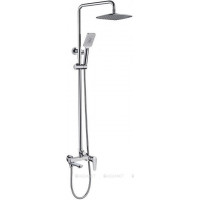 Душевая стойка со смесителем и поворотным изливом Bravat Arden F6351385CP-A1-RUS