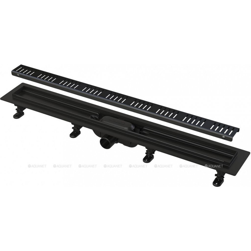 Водоотводящий желоб AlcaPlast APZ10 Simple 950 мм черный матовый APZ10BLACK-950M