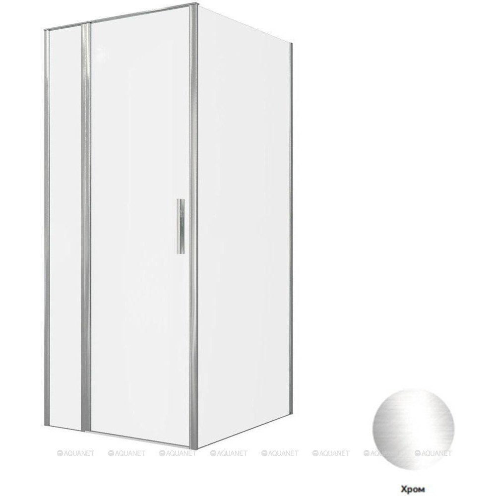 Душевое ограждение Allen Brau Priority 900х1000 мм 8 мм хром 3.31025.00/3.31046.00