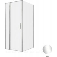 Душевое ограждение Allen Brau Priority 900х1000 мм 8 мм хром 3.31025.00/3.31046.00