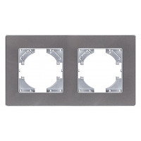 Рамка на 2 поста Kollinger Eleganz Acryl EA2GY