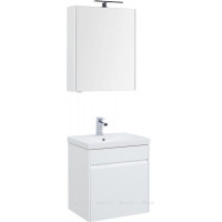 Набор мебели для ванной Aquanet Palermo 60 (Moduo) белый глянец 00254720
