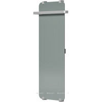 Полотенцесушитель Allen Brau INFINITY 1200х440 мм зеркало с рейлингом 2.0 и креплением серебро браш 00325645