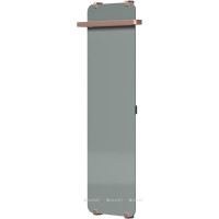 Полотенцесушитель Allen Brau INFINITY 1400х440 мм зеркало с рейлингом 2.0 и креплением медь браш 00325653
