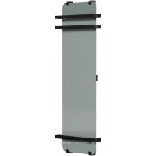 Полотенцесушитель Allen Brau INFINITY 1400х440 мм зеркало с рейлингом 2.0 и креплением черный браш 00325660