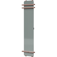 Полотенцесушитель Allen Brau INFINITY 1800х440 мм зеркало с рейлингом 2.0 и креплением медь браш 00325655