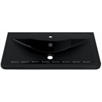 Раковина BelBagno Aster 1000x450 мм искусственный камень черная BB1000/450-LV-ART-AST-NERO