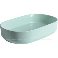 Раковина накладная Allen Brau Fantasy Oval 550х360 мм мятный 4.11022.MT