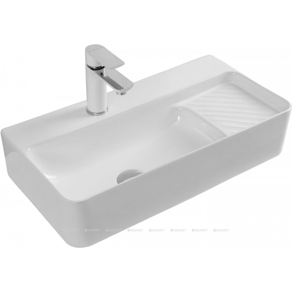 Раковина подвесная Aquanet Comfort-3 600х305х130 мм белая 00326050