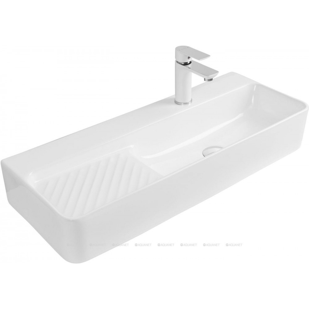 Раковина подвесная Aquanet Comfort-5 800х305х130 мм белая 00326055