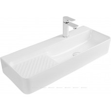 Раковина подвесная Aquanet Comfort-5 800х305х130 мм белая 00326055