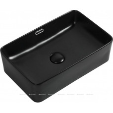 Раковина накладная Aquanet PERFECT-2-MB 480х315х140 мм черный матовый PERFECT-2-MB Раковина накладная Aquanet PERFECT-2-MB 480х315х140 мм черный матовый PERFECT-2-MB