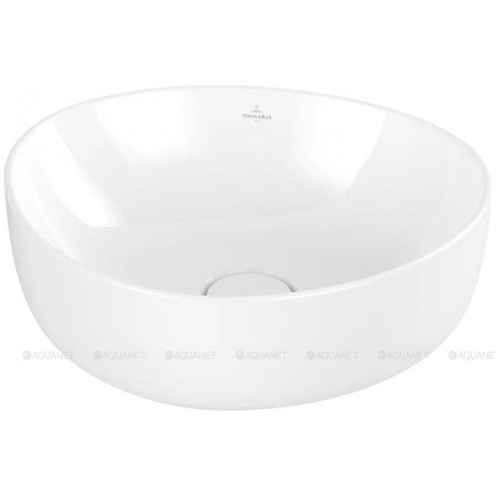 Раковина накладная Villeroy & Boch Antao 400x395x145 мм цвет Альпийский белый 4A7240R1