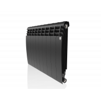 Радиатор биметаллический Royal Thermo BiLiner 500 Noir Sable боковое подключение 10 секций НС-1176307