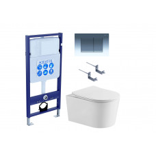 Комплект инсталляции Aquatek Standard Оберон T KDI10 с унитазом AQ1365T-00 и сиденьем микролифт Комплект инсталляции Aquatek Standard Оберон T KDI10 с унитазом AQ1365T-00 и сиденьем микролифт
