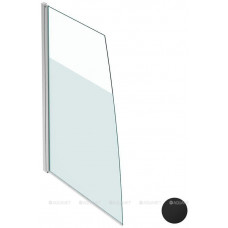 Шторка на борт ванны Jacob Delafon Serenity 80x145 см черный E4933-BL