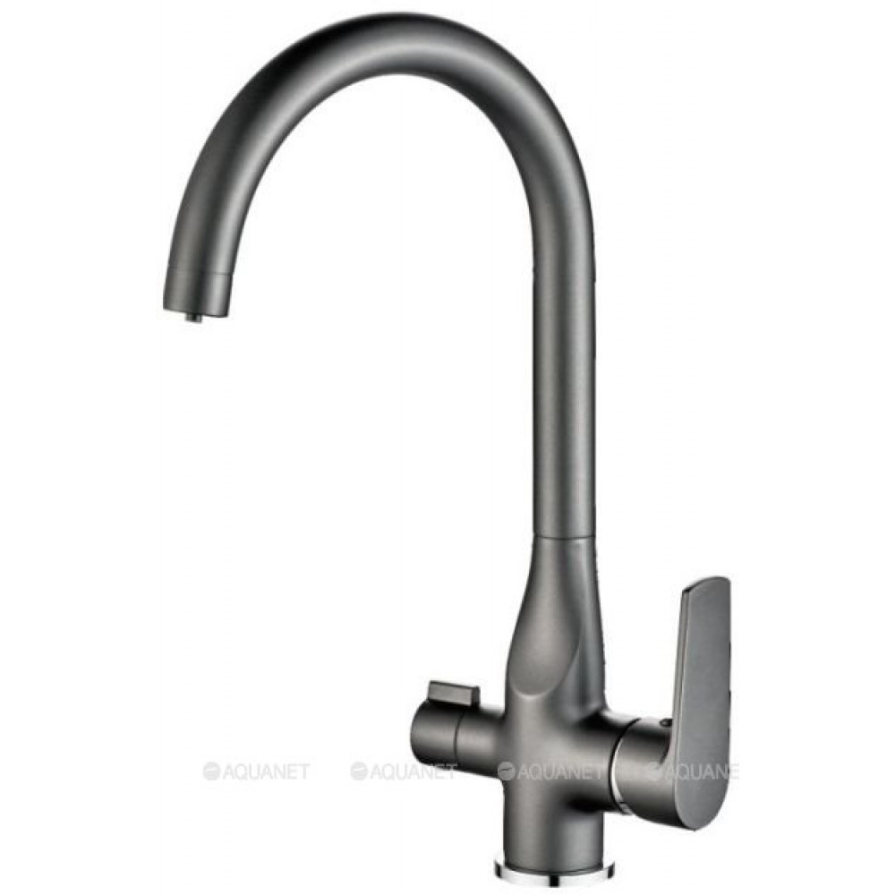Смеситель для кухни Haiba HB76533-3 пепельный HB76533-3