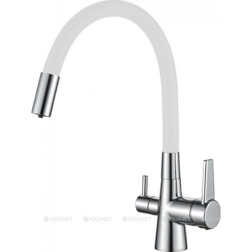 Смеситель для кухни Haiba HB76858-8 белый