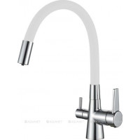 Смеситель для кухни Haiba HB76858-8 белый