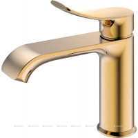 Смеситель для раковины Haiba HB10553-5 золотистый HB10553-5