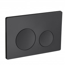 Кнопка слива RGW SWH-07B черная 68420007-04