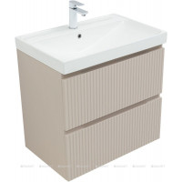 Тумба под раковину Aquanet Джейн 70 (Flat) бежевый 00343976