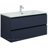 Тумба с раковиной Aquanet Вега 2.0 100 Flat 2 ящика маренго 00344759
