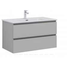 Тумба с раковиной Aquanet Вега 2.0 90 бежевая 2 ящика с раковиной Flat 00344773 Тумба с раковиной Aquanet Вега 2.0 90 бежевая 2 ящика с раковиной Flat 00344773