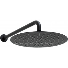 Верхний душ Allen Brau Priority Slim 300 мм с держателем 430 мм черный 5.31A17-31