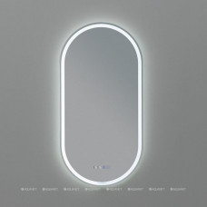 Зеркало Aquanet Монте 50x100 LED овальное 00288970