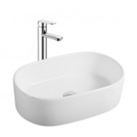 Раковина Splendy Pride 560x350x145 мм без отверстия цвет белый PR10556T0NW