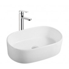 Раковина Splendy Pride 560x350x145 мм без отверстия цвет белый PR10556T0NW