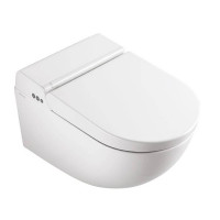 Унитаз подвесной Catalano Cataclean 59x38 см с крышкой-биде белый 1VS59CCLC00