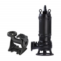 Насос погружной CNP 65WQ40-16-4ACW(I) 4 кВт DN65 с режущим механизмом и муфтой 65WQ40-16-4ACW(I)+TOS-65