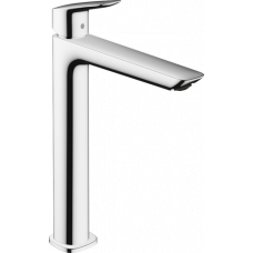 Смеситель для раковины Hansgrohe Logis Fine 240 со сливным гарнитуром 71257000 Смеситель для раковины Hansgrohe Logis Fine 240 со сливным гарнитуром 71257000