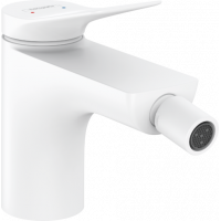Смеситель для биде hansgrohe Vivenis со сливным гарнитуром белый матовый 75200700