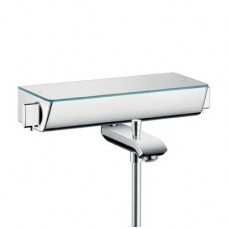 Термостат для ванны hansgrohe Ecostat Select с полкой 350 мм белый/хром 13141400 Термостат для ванны hansgrohe Ecostat Select с полкой 350 мм белый/хром 13141400