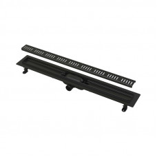 Душевой лоток Alca APZ10 550 мм черный матовый с решеткой APZ10BLACK-550M Душевой лоток Alca APZ10 550 мм черный матовый с решеткой APZ10BLACK-550M