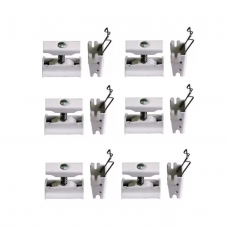 Комплект крепления Zehnder Set CVD (6xBH+CVD1) RAL 9017 matt/9217 774619RAL9017matt/9217