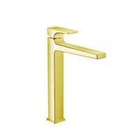 Смеситель для раковины Hansgrohe Metropol 260 с донным клапаном золото 32512990