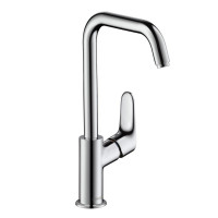 Смеситель для раковины Hansgrohe Focus 240 236 мм поворотный излив со сливным гарнитуром 31609000